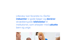 Desktop Screenshot of laesforlivet.dk