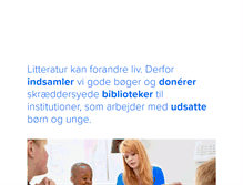 Tablet Screenshot of laesforlivet.dk